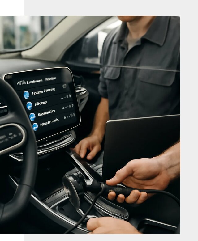 Установка приложений Geely для мультимедиа автомобиля в Сыктывкаре