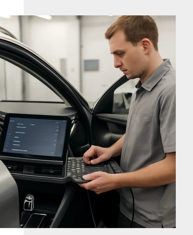 Русификация мультимедиа автомобилей Lynk Co в Сыктывкаре