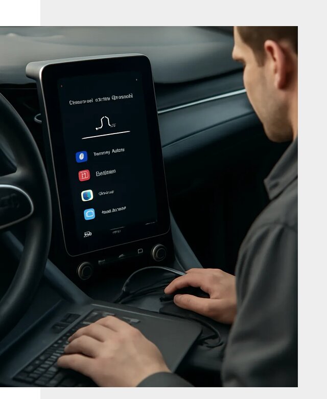Установка приложений Lynk Co на автомобиль в Сыктывкаре